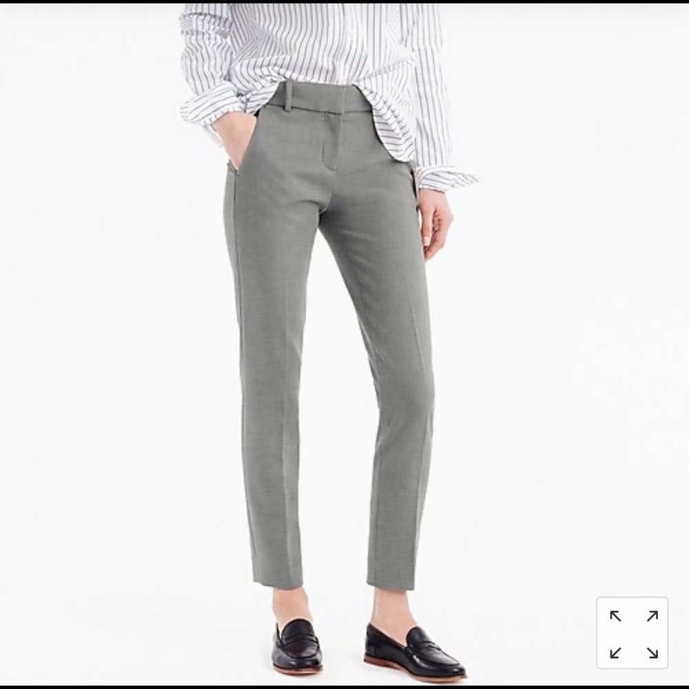 JCrew Cameron slim crop stretch pant